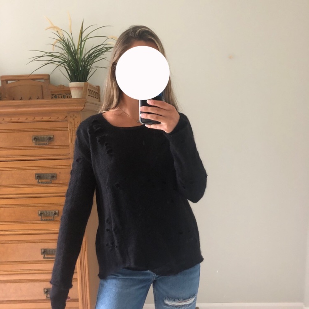 Black sweater